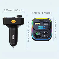 Bluetooth FM Transmitter Car Charger 9.99