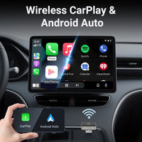 XUDA 2-in-1 Wireless CarPlay & Android Auto Adapter